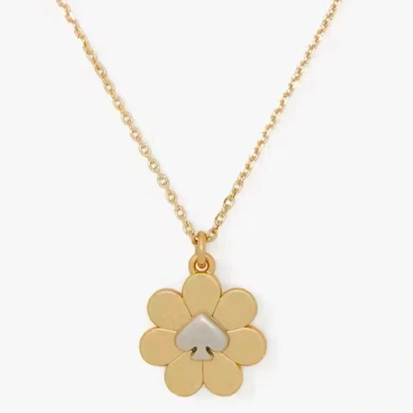 Kate Spade Garden Glam Pendant 16” NWT - Picture 2 of 5
